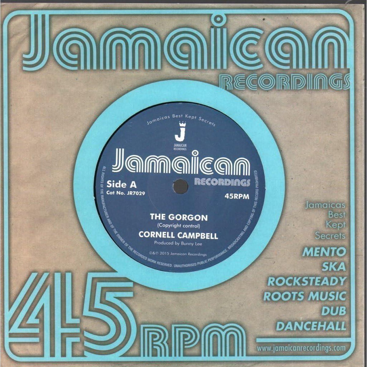 Cornell Campbell - The Gorgon / Gorgonwise