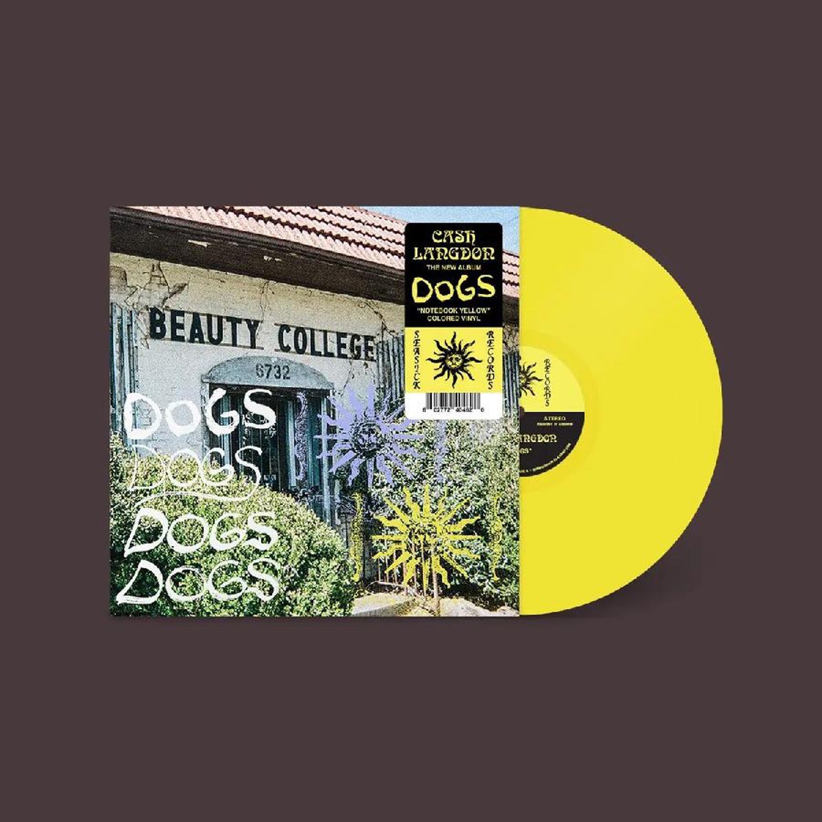 Cash Langdon - Dogs (Yellow Vinyl)