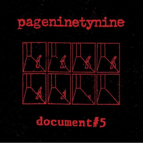 Pageninetynine - Document N.5 (Clear With Black And Red Splatter)