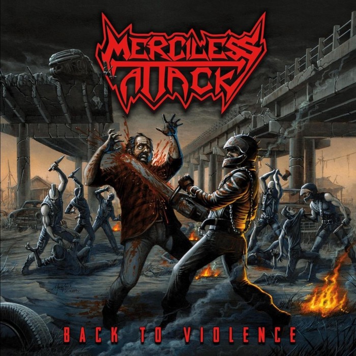 Merciless Attack - Back To Violence (Reissue)