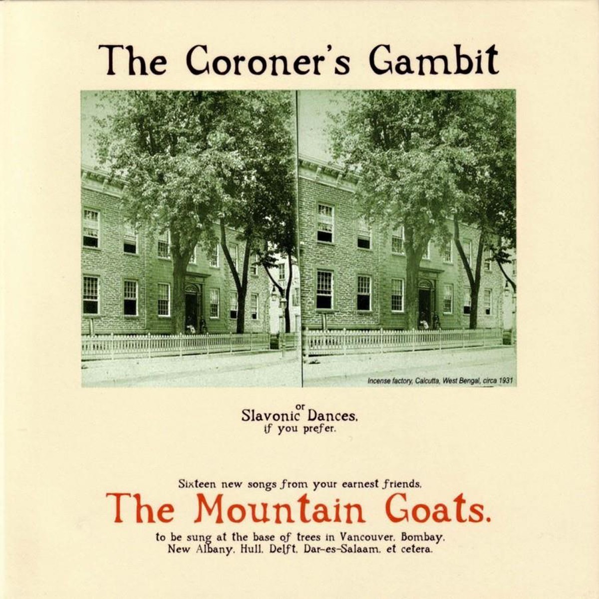 Mountain Goats - Coroner's Gambit (Kandy Korn Yellow Vinyl)