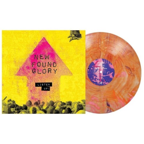New Found Glory - Listen Up! (Tropical Sunset Deluxe Marble Vinyl)
