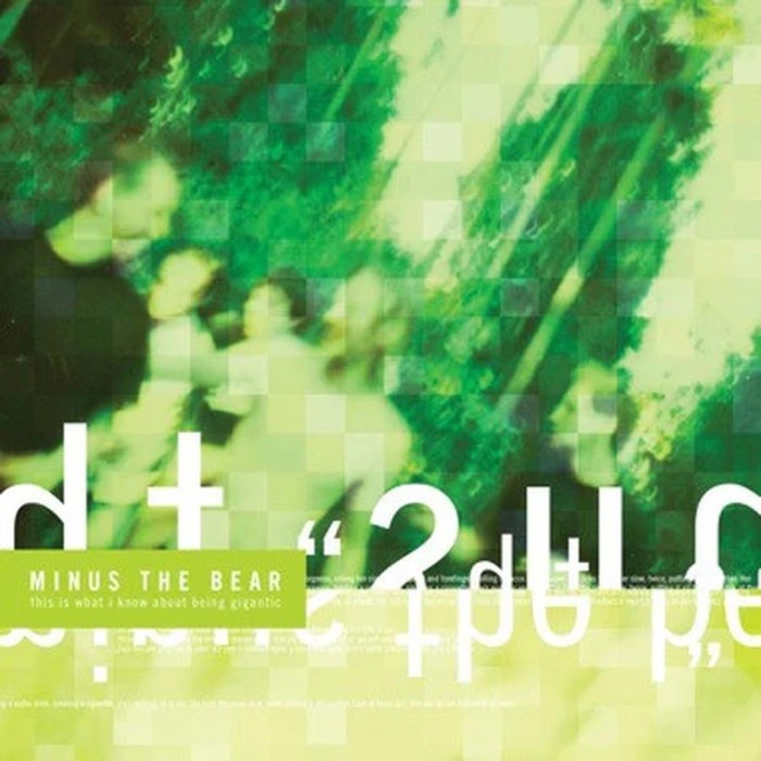Minus The Bear - This Is What I Know About Being Gigantic (Opaque Green Vinyl)