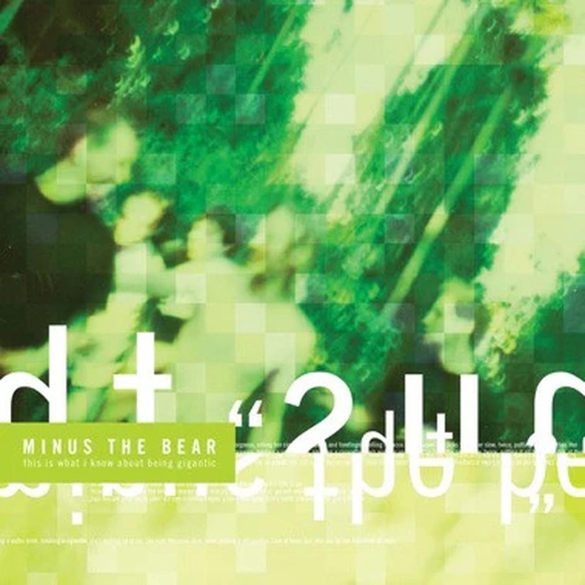 Minus The Bear - This Is What I Know About Being Gigantic (Opaque Green Vinyl)