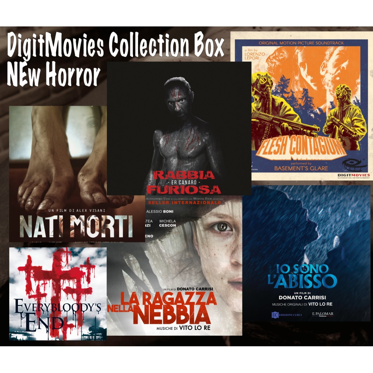 Basement's Glare - Digitmovies Collection Box - New Horror & Thriller
