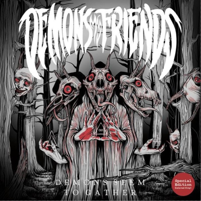 Demons My Friends - Demons Seem To Gather (Red Marbled Vinyl)
