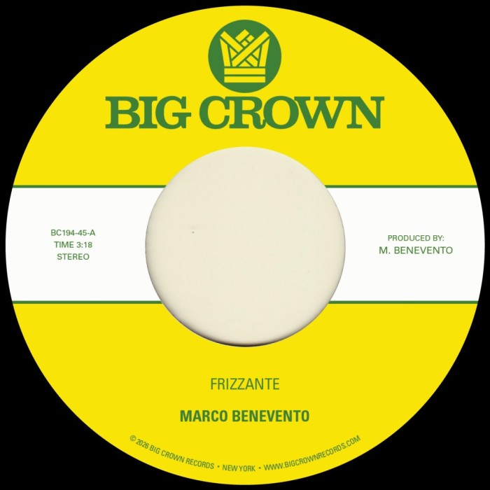 Marco Benevento - Frizzante / Turandot
