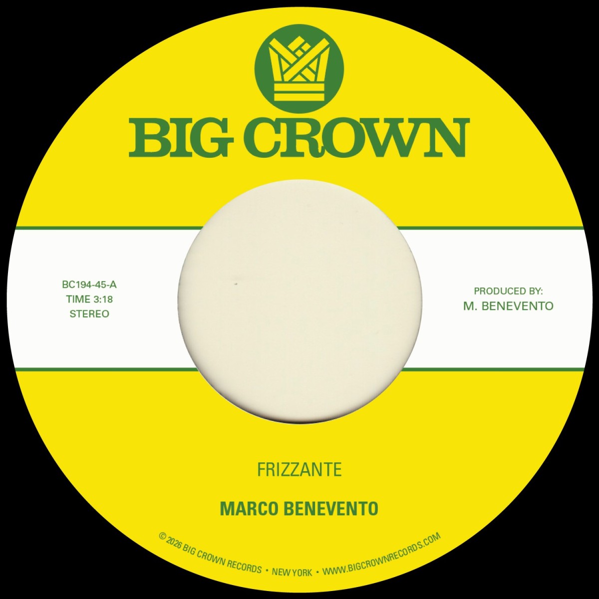 Marco Benevento - Frizzante / Turandot