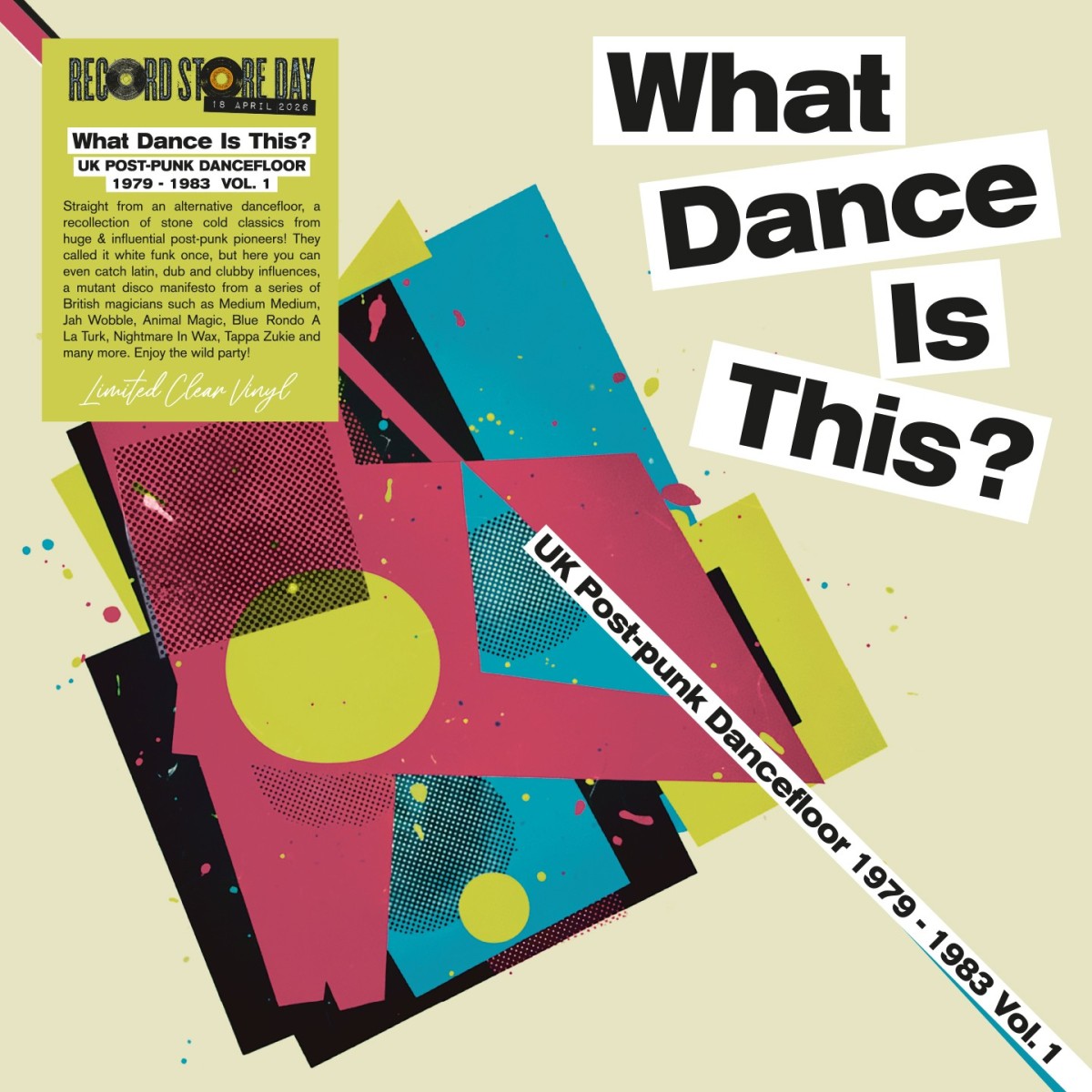 Various Artists - What Dance Is This? Uk Post Punk Dancefloor Vol.1 1979-1983