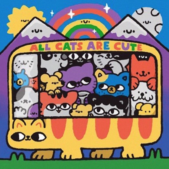 Catbeats - All Cats Are Cute (Cloudy Blue Vinyl)