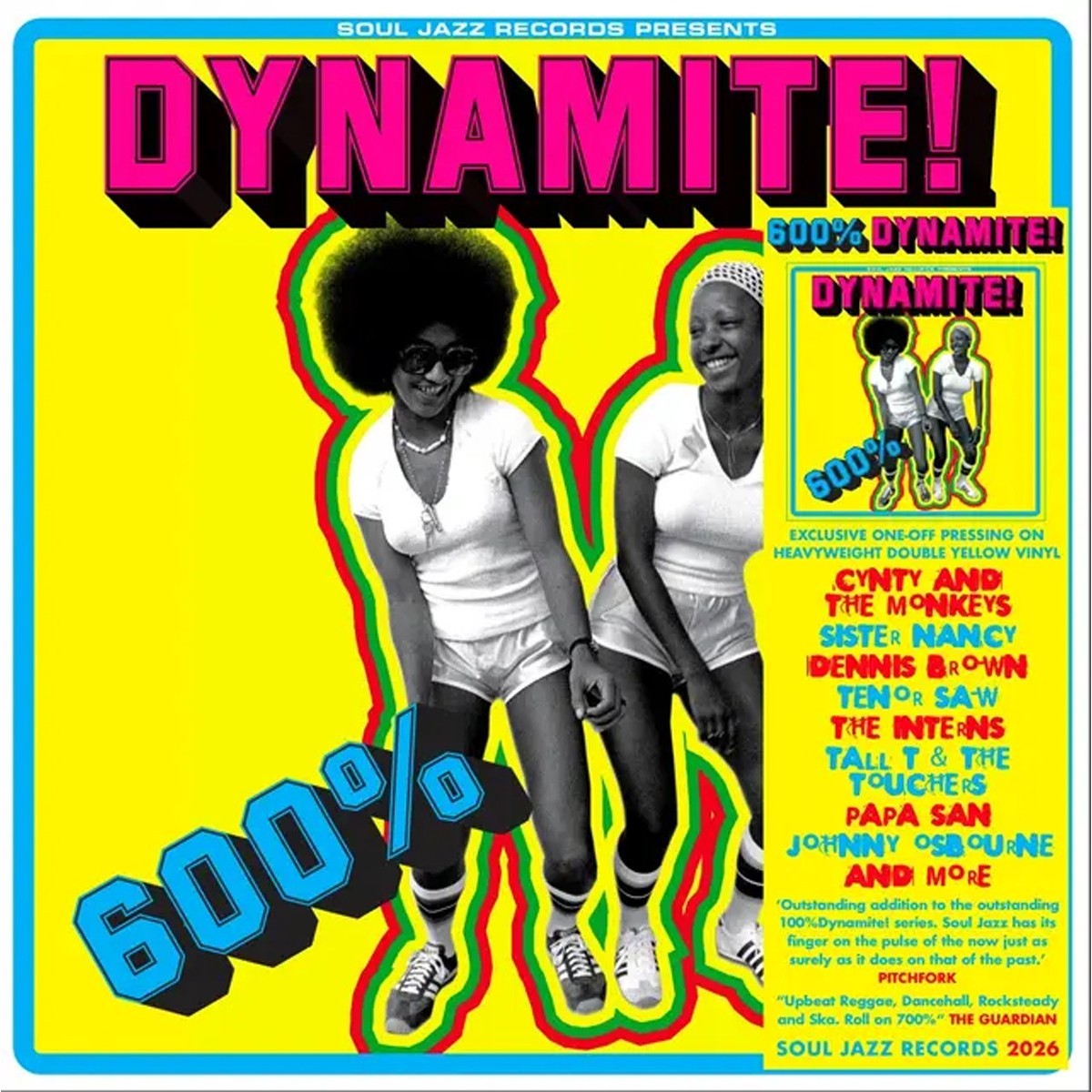Various Artists - 600% Dynamite! Ska, Soul, Rocksteady, Funk And Dub In Jamaica