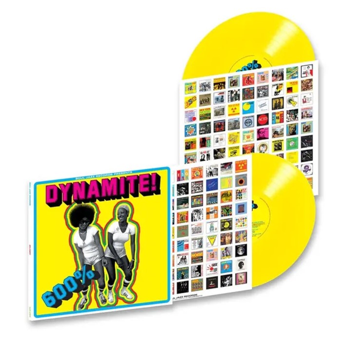 Various Artists - 600% Dynamite! Ska, Soul, Rocksteady, Funk And Dub In Jamaica (Transparent Yellow Vinyl)