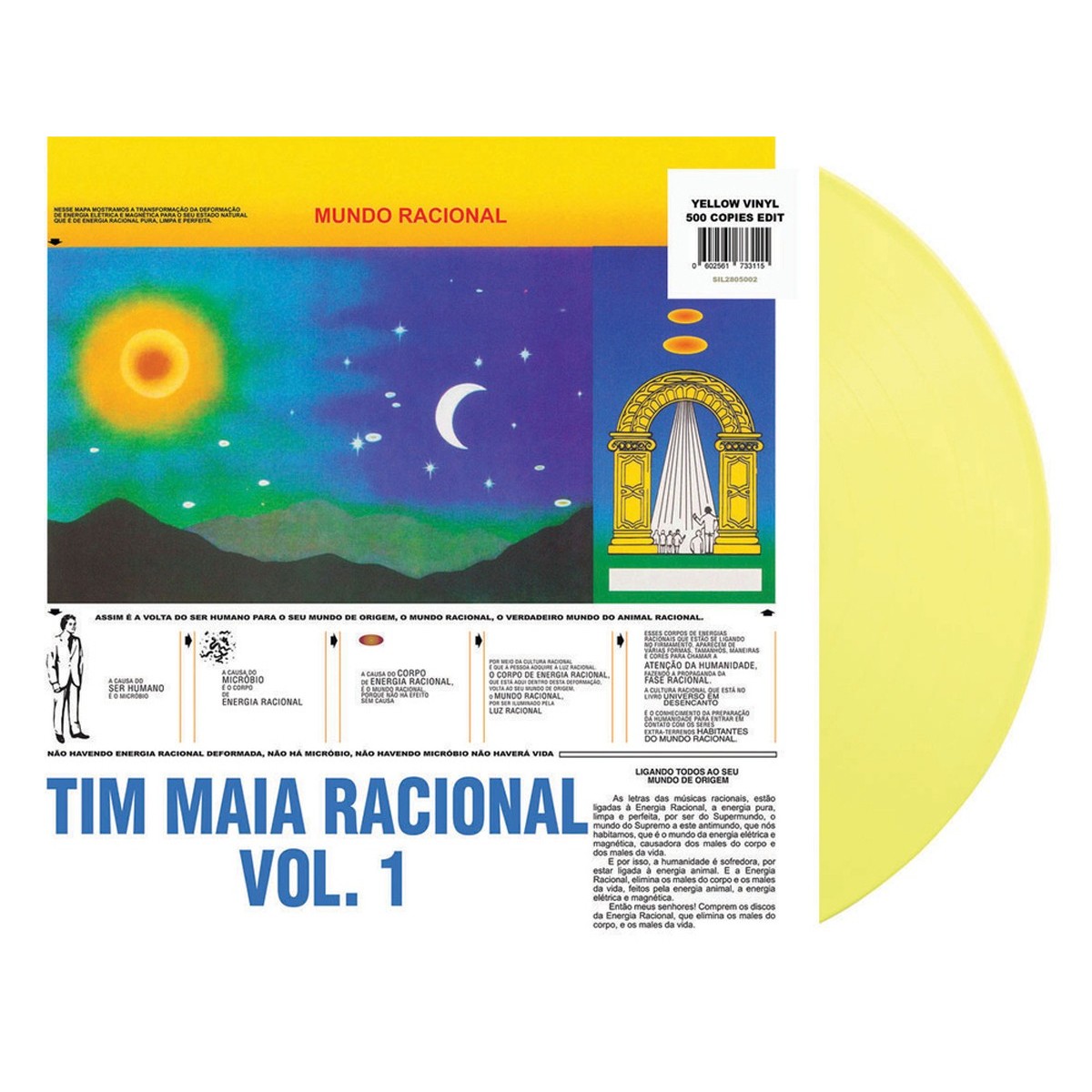 Tim Maia - Racional Vol 1 (Yellow Vinyl)