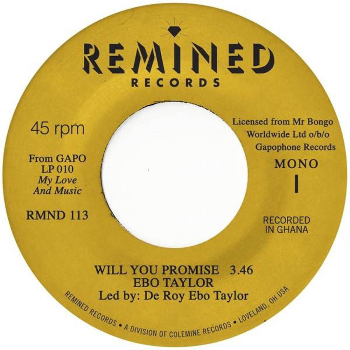Ebo Taylor - Will You Promise / Maye Omama
