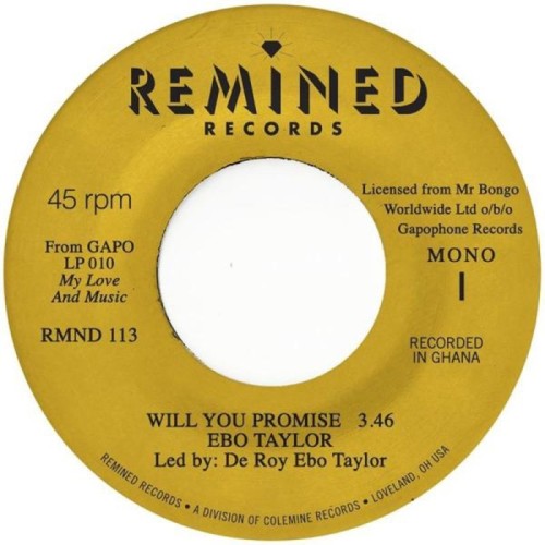 Ebo Taylor - Will You Promise / Maye Omama