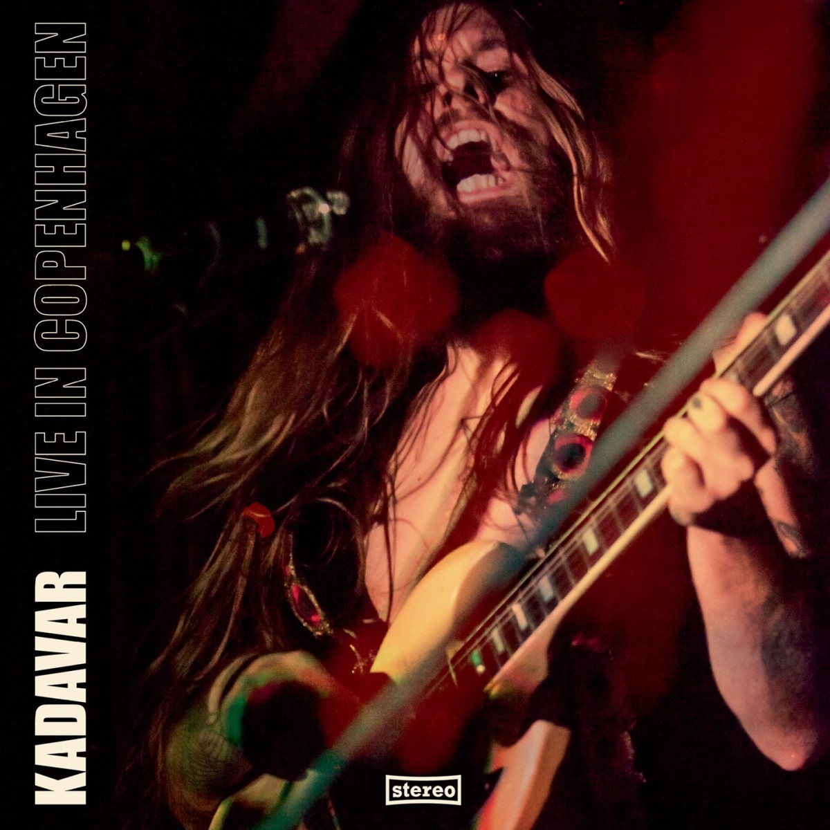 Kadavar - Live In Copenhagen (Side A - Side B White/Orange/Black Splatter Double Vinyl)