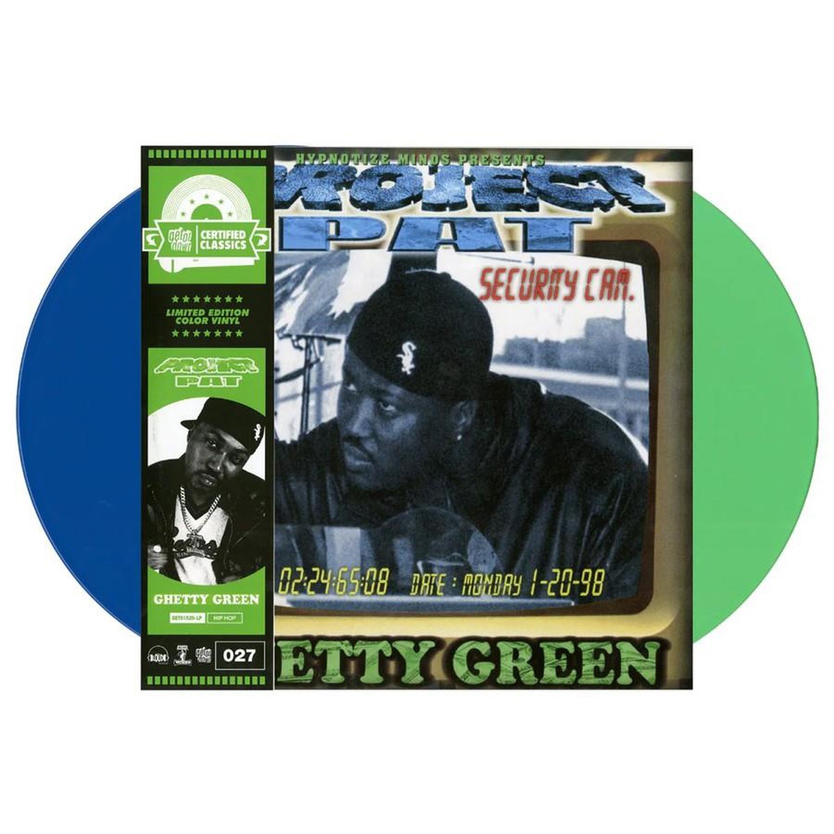 Project Pat - Ghetty Green (Aqua Blue And Mint Green Vinyl)