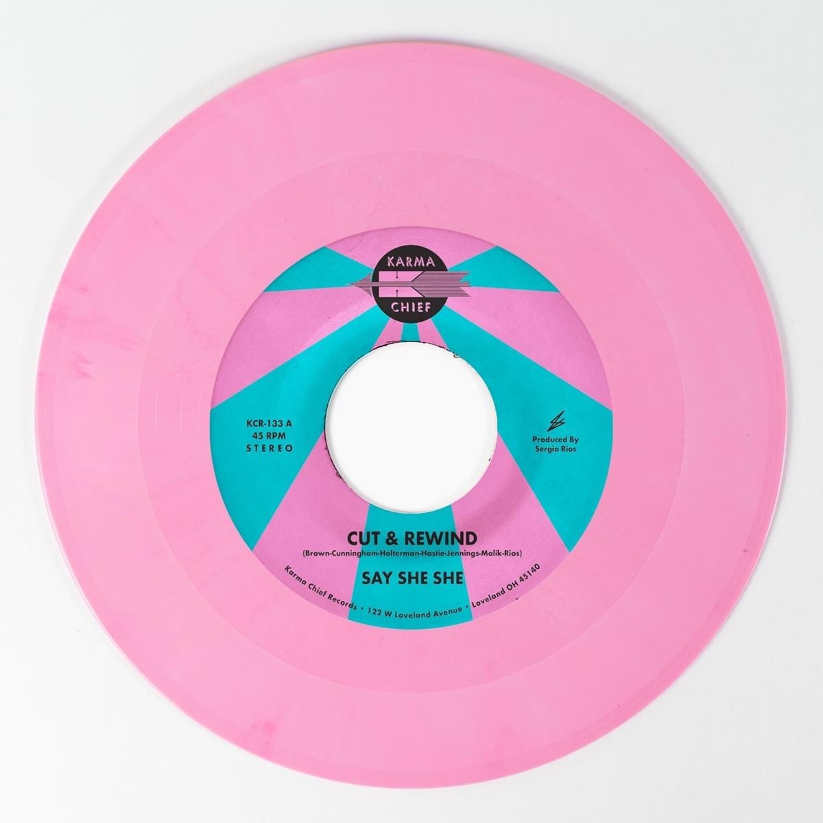 Say She She - Cut & Rewind / Disco Life (Pink Vinyl)