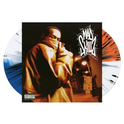 Mad Skillz - From Where??? (Half & Half With Black Splatter Colored Vinyl)