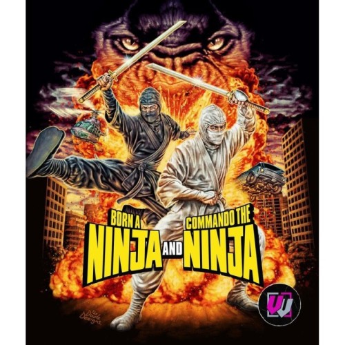 Movie - Born A Ninja / Commando The Ninja Double Feature