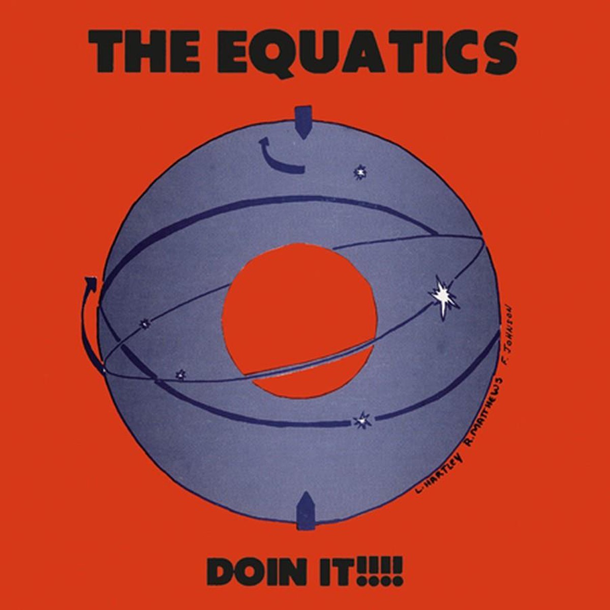 The Equatics - Doin It !!!! (Blue Colored Vinyl)