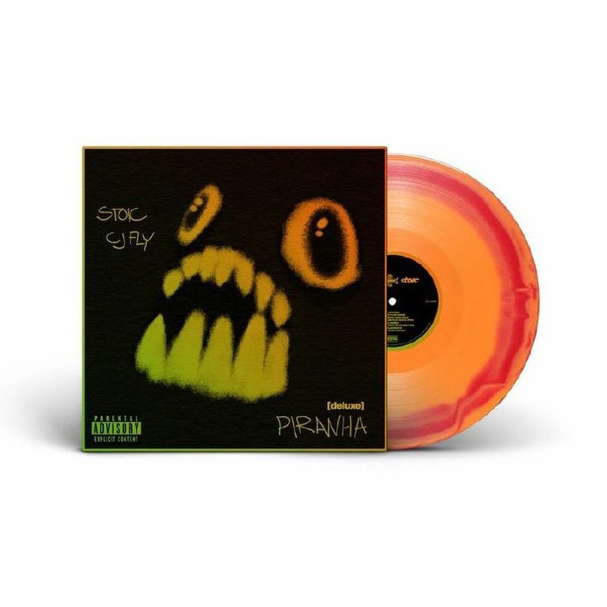 CJ Fly & Stoic - Piranha (Deluxe - Red & Orange Vinyl)