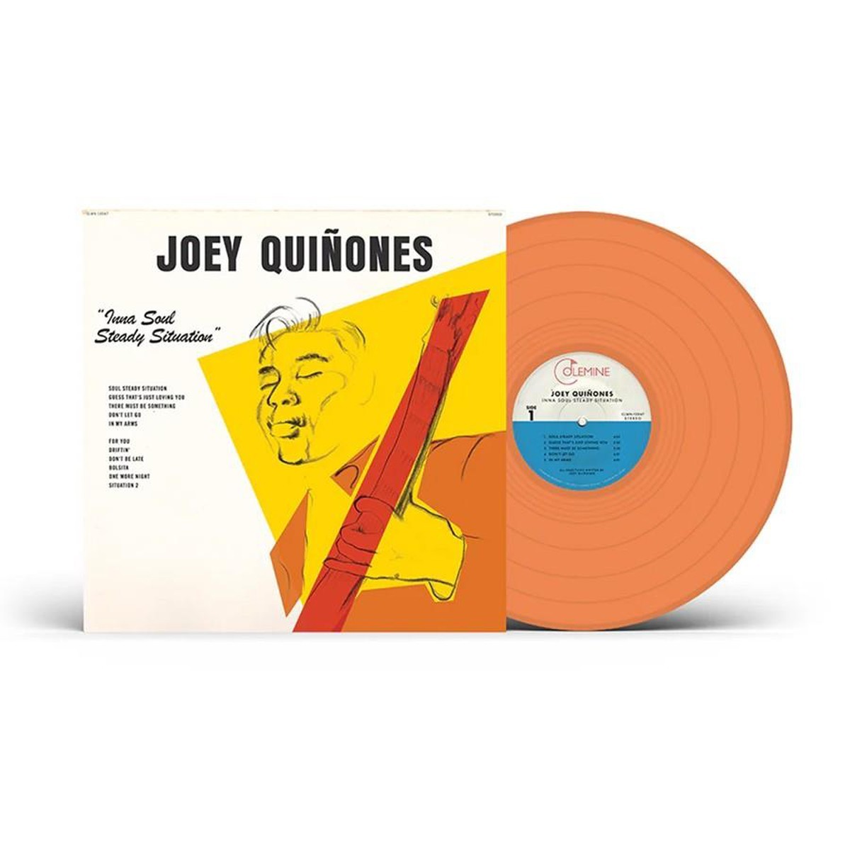 Joey Quinones - Inna Soul Steady Situation (Opaque Orange Vinyl)