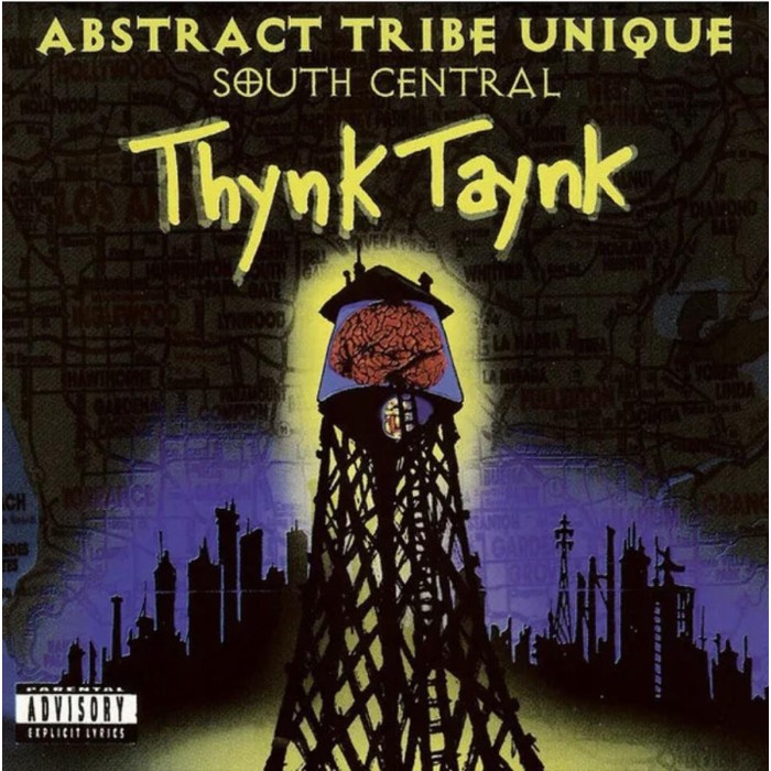 Abstract Tribe Unique - South Central Thynk Taynk (Remastered - Red Marble Vinyl)