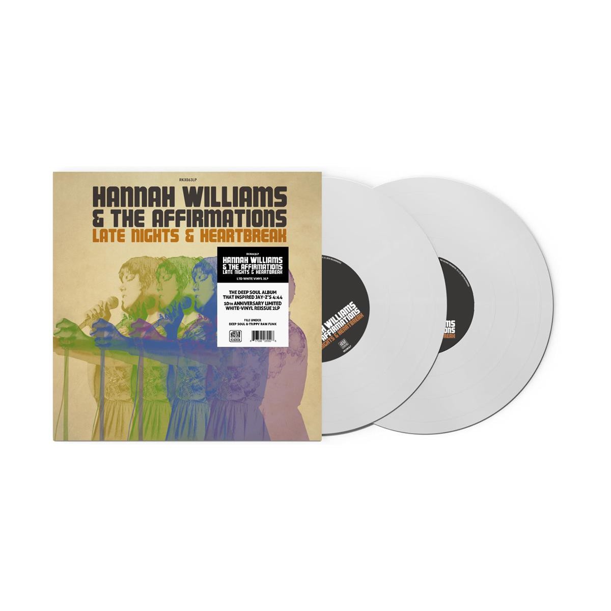 Hannah Williams & The Affirmations - Late Nights & Heartbreak (10th Anniversary Edition - White Vinyl)