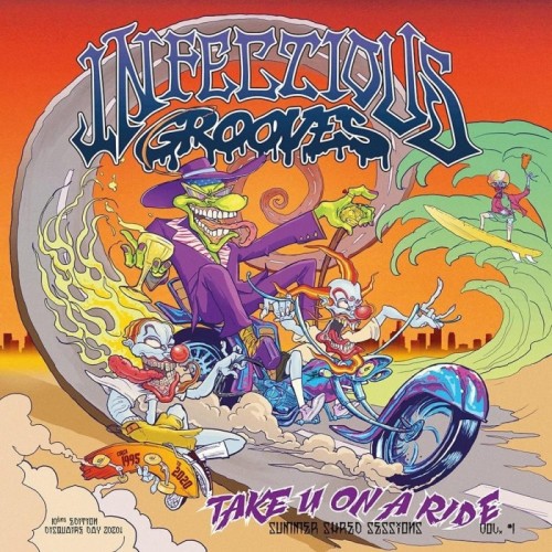 Infectious Grooves - Take U On A Ride (Green W/ Purple Splatter)