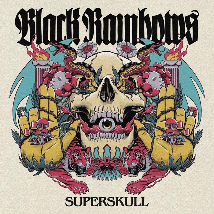 Black Rainbows - Superskull (Magenta Cover)