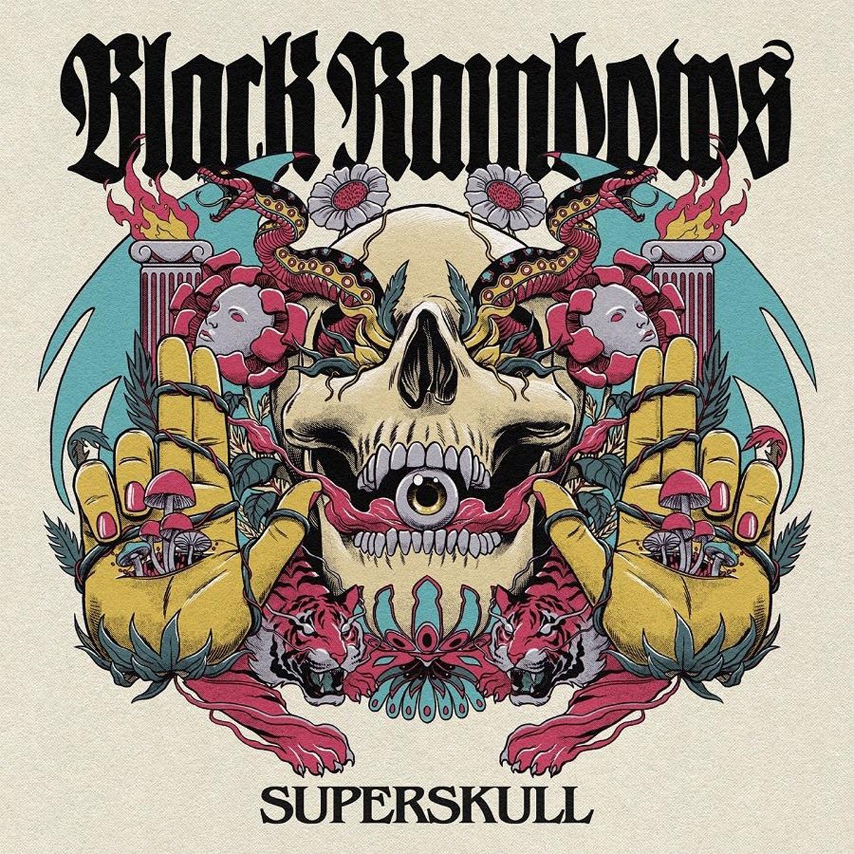 Black Rainbows - Superskull (Magenta Cover)