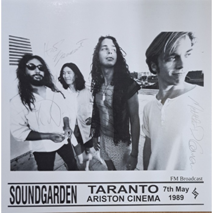 Soundgarden - Taranto Ariston Cinema - 7th May 1989