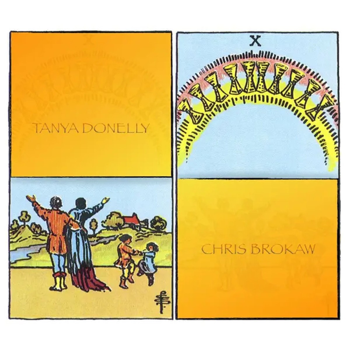 Tanya Donelly & Chris Brokaw - Undone Is Done Again (Yellow Vinyl)