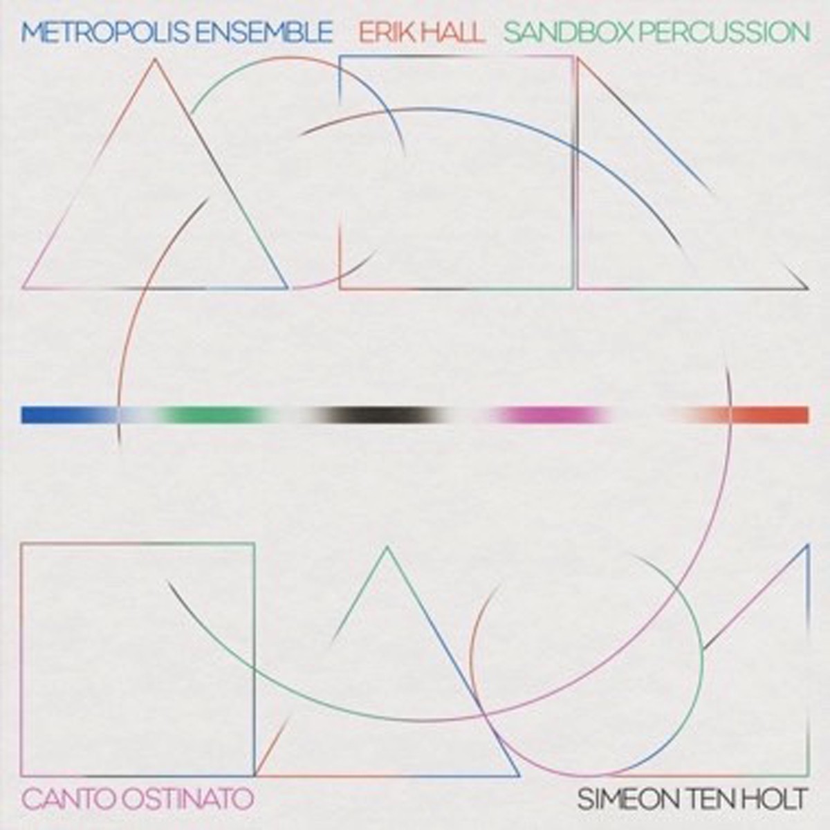 Metropolis Ensemble & Erik Hall & Sandbox Percussion - Canto Ostinato