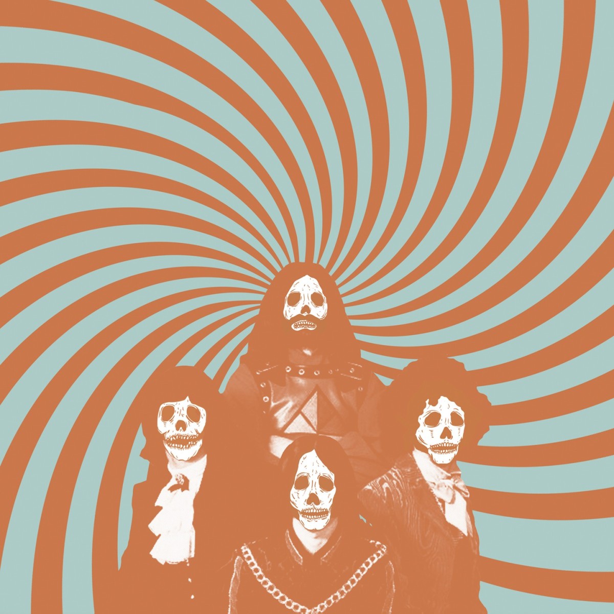 Cosmic Dead - Cosmic Dead (Half - Half Electric Blue Transparent/Orange Transparent Vinyl)