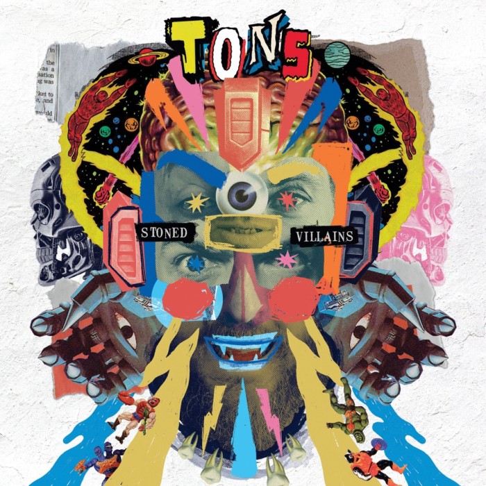 Tons - Stoned Villains (Colour In Colour Red/Transparent + Splatter Blue Vinyl)