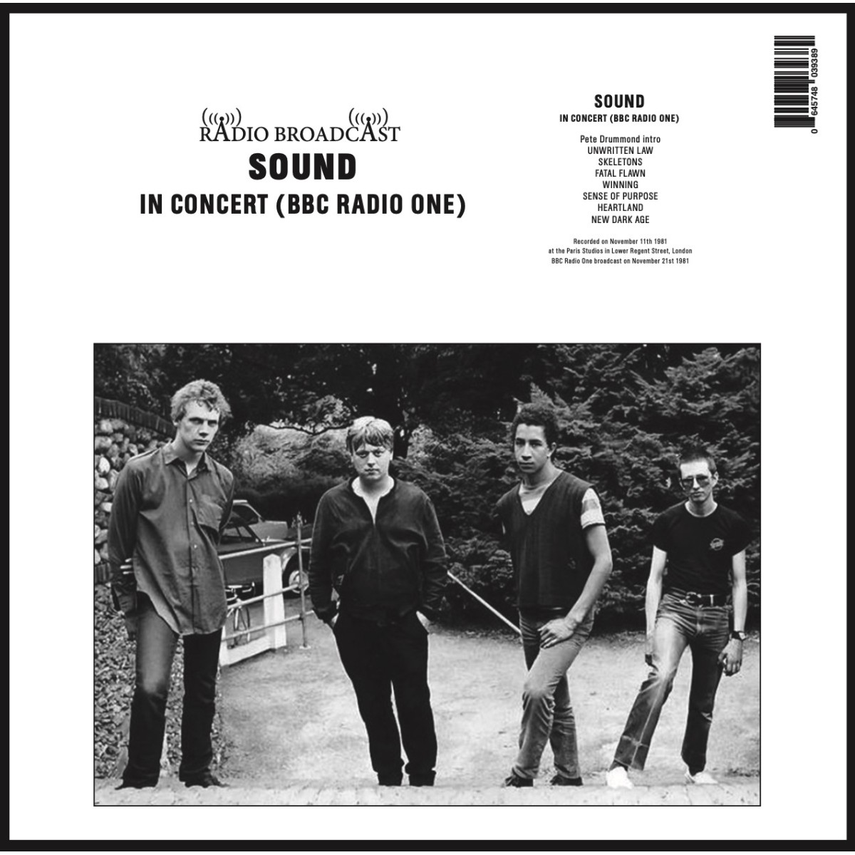 Sound - In Concert (Bbc Radio One)