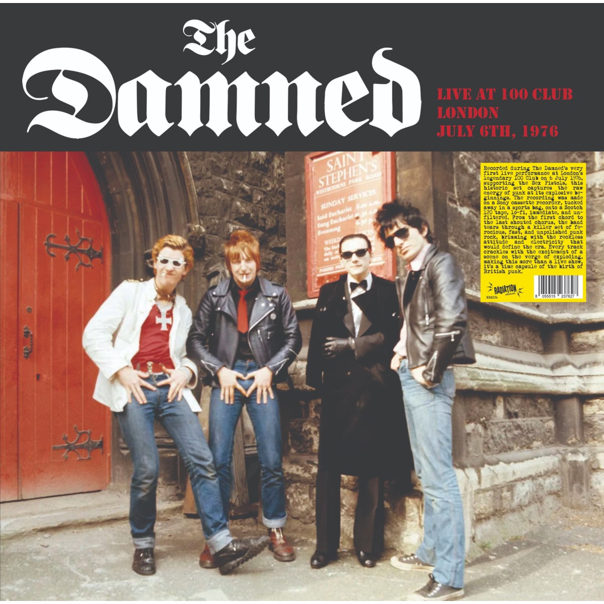 Damned - Live At 100 Club (Color Vinyl)
