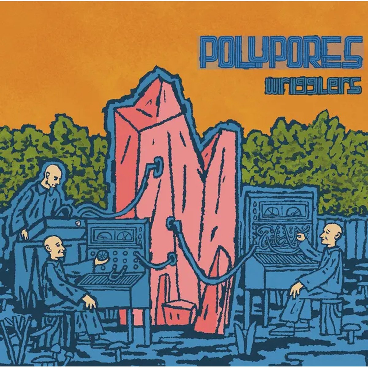 Polypores - Wrigglers (Royal Blue Vinyl)