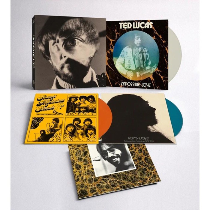 Ted Lucas - Images Of Life (Bright Opaque Orange, Opaque Turquoise & Semi-Opaque Natural Vinyl)