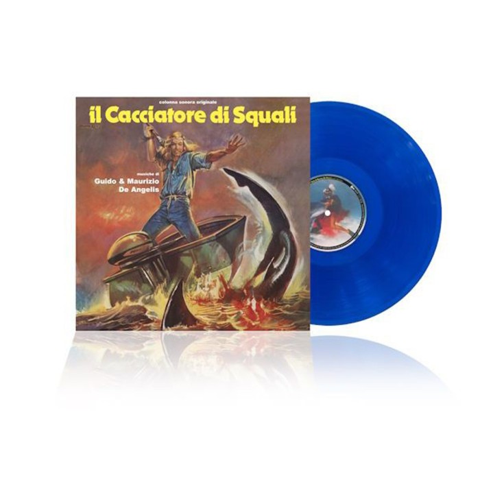 Guido & Maurizio De Angelis - Il Cacciatore Di Squali (Blue Vinyl)