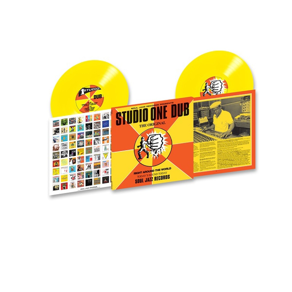 Various Artists - Studio One Dub (Yellow Vinyl)