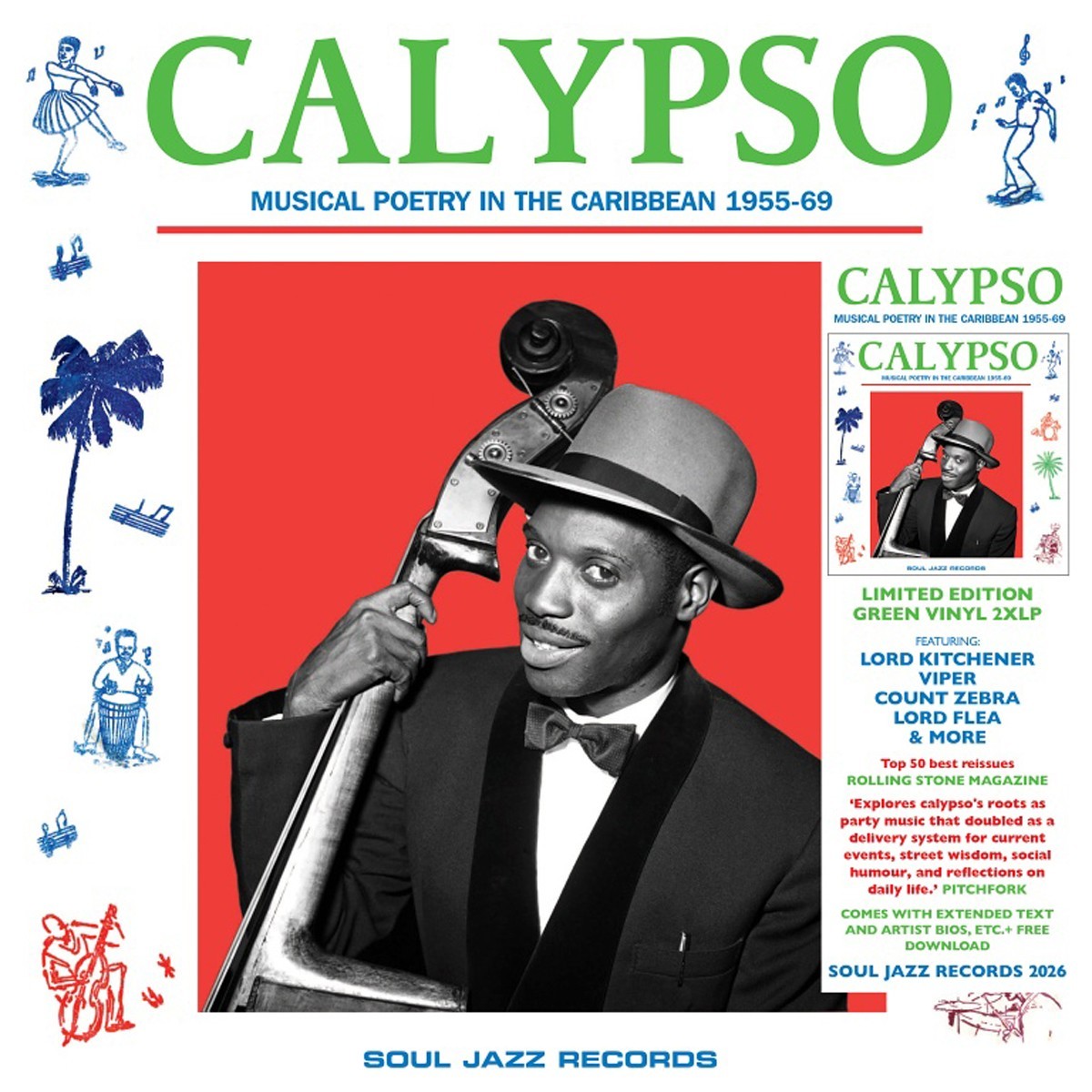 Various Artists - Calypso. Musical Poetry In The Caribbean 1955-69