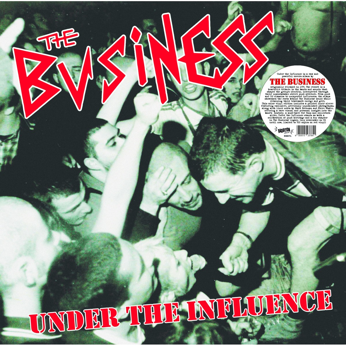 Business - Under The Influence (Red Vinyl)