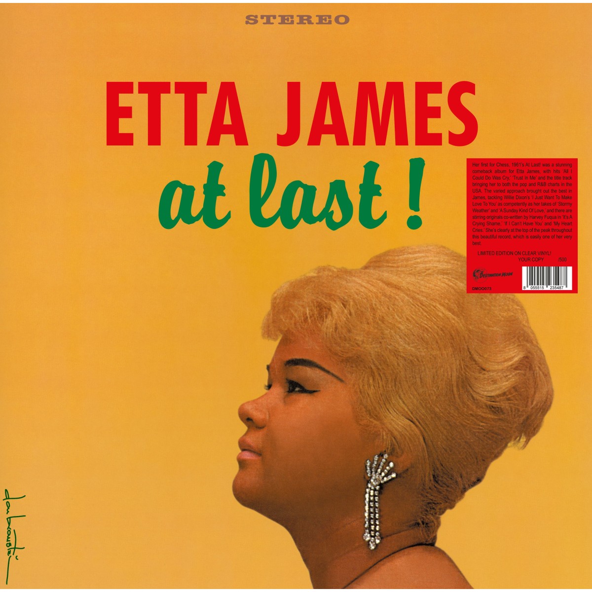 Etta James - At Last! (Clear Vinyl)