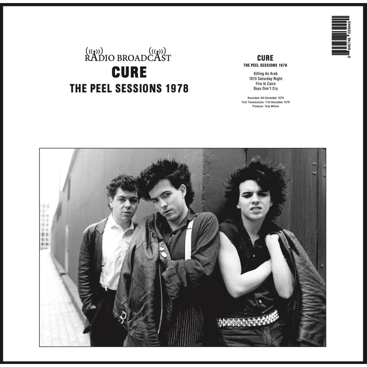 The Cure - The Peel Sessions 1978