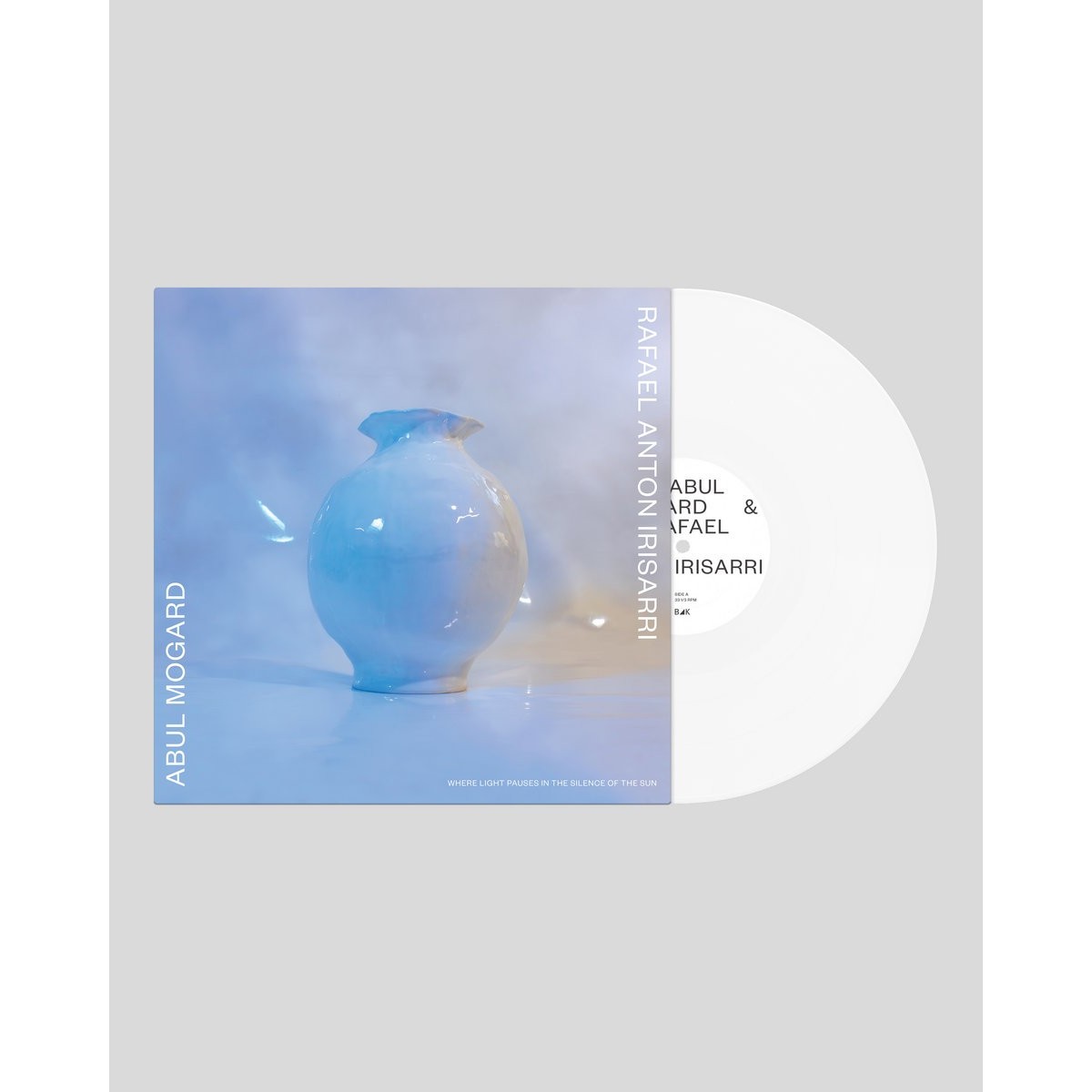 Abul Mogard & Rafael Anton Irisarri - Where Light Pauses In The Silence Of The Sun (White Vinyl)
