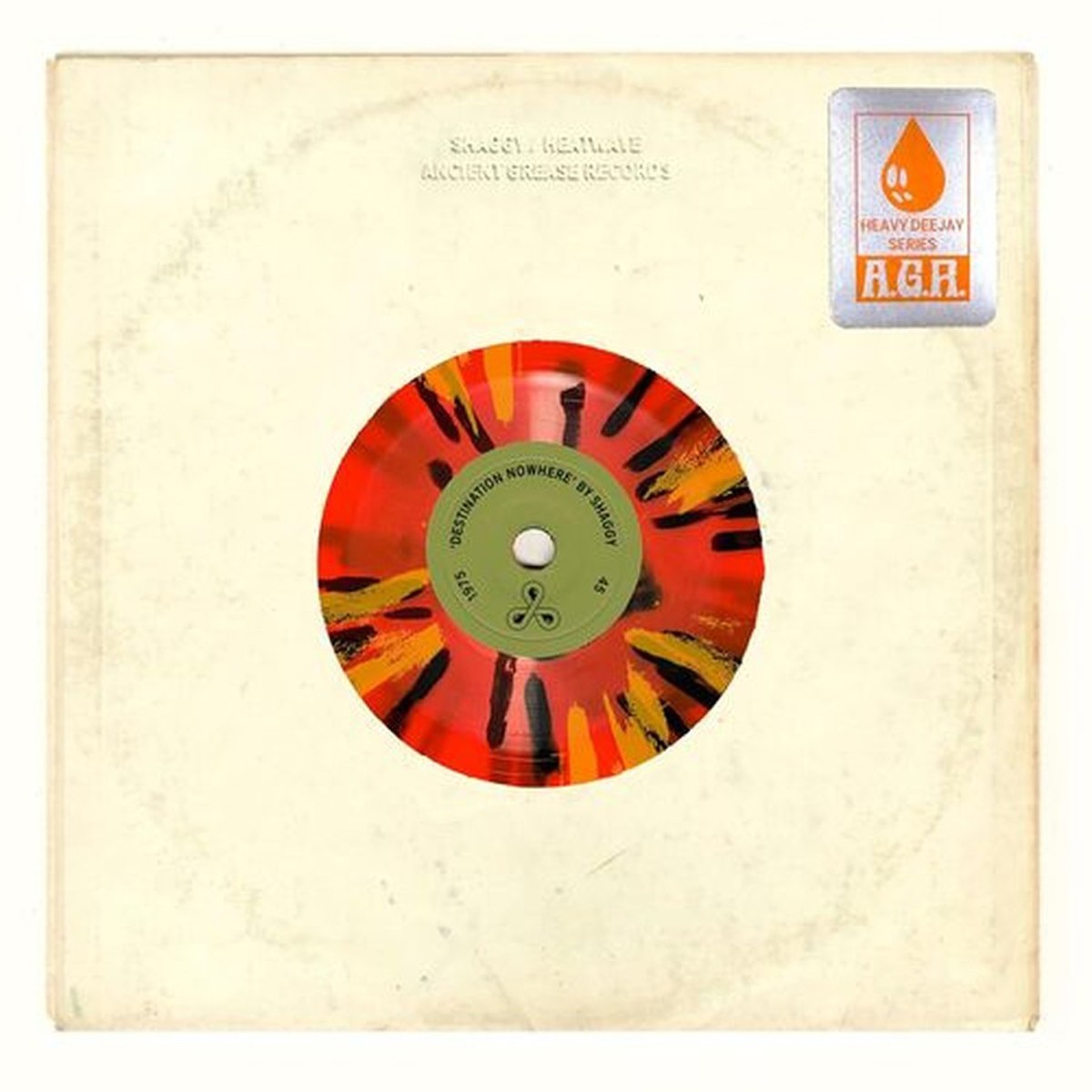 Shaggy & Heatwave - Destination Nowhere / 9-9-9 - 'Heavy Dj' Split 7" Series (Splatter Vinyl)