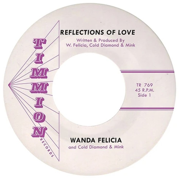 Wanda Felicia & Cold Diamond & Mink - Reflections Of Love (Transparent Pink Vinyl)